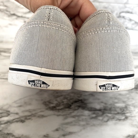 VANS Off The Wall | women’s size 8.5 low cut canvas skate shoe sneakers - Picture 5 of 11
